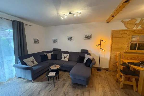 Wohnzimmer Feriendorf Hochbergle Haus 34