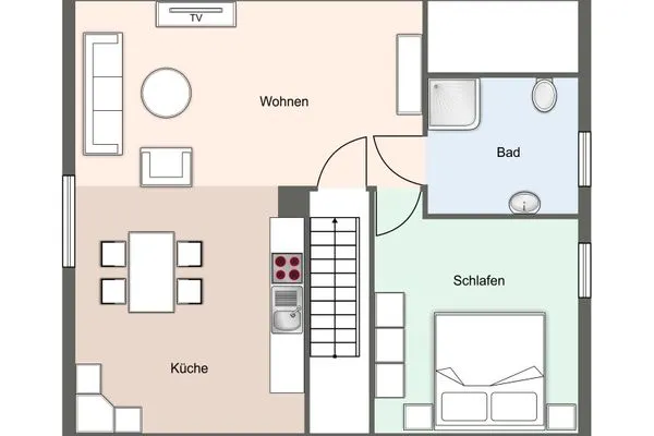 Sonnengold Appartement Sonnengold SPO Dorf - Grundriss