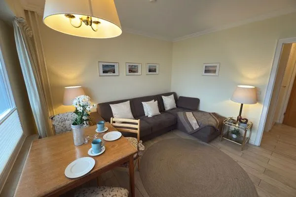 Wohnzimmer Ferienwohnung im Haus Nordland App 24