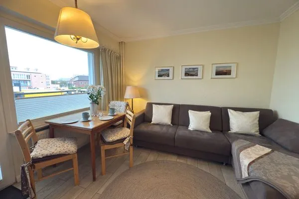 Wohnzimmer Ferienwohnung im Haus Nordland App 24