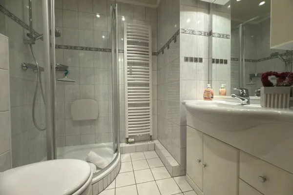 Badezimmer Ferienwohnung im Haus Nordland App 24