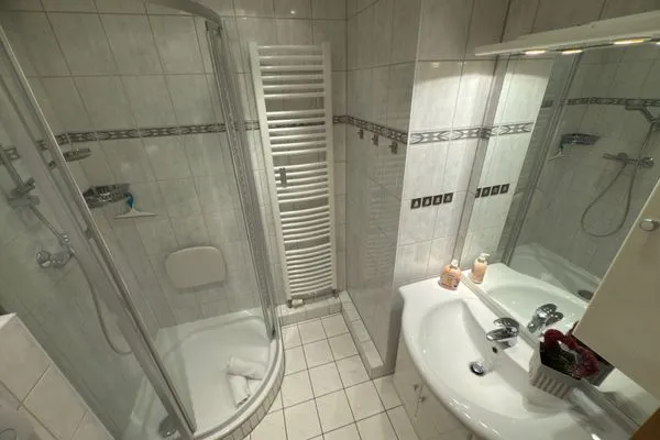 Badezimmer Ferienwohnung im Haus Nordland App 24