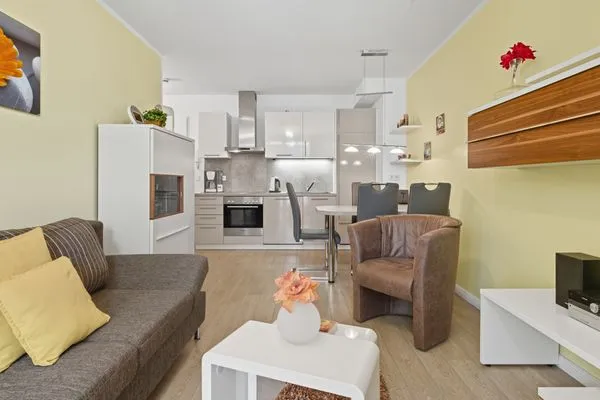 Wohnzimmer  Residenz am Balmer See, Whg. 58