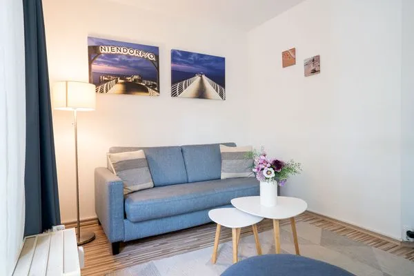 Wohnzimmer  (Ost11a) "Ferienwohnung Strandnah"