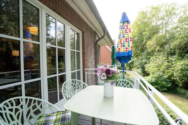 Balkon  (Ost11a) "Ferienwohnung Strandnah"