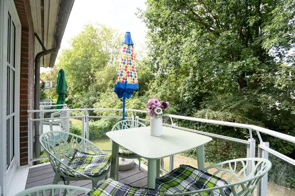 Balkon  (Ost11a) "Ferienwohnung Strandnah"