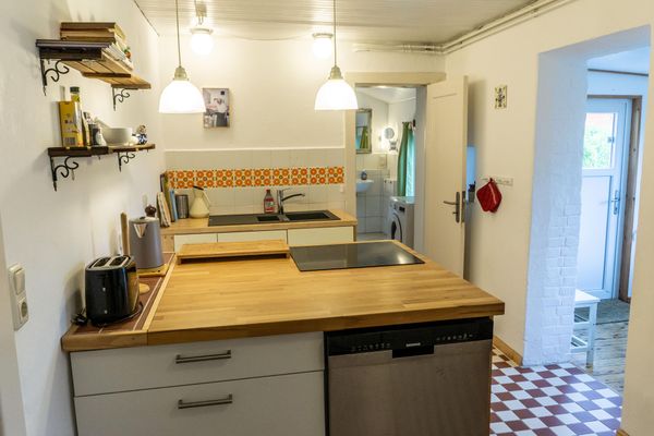  Ferienhaus Heimathafen Tönning - Küche