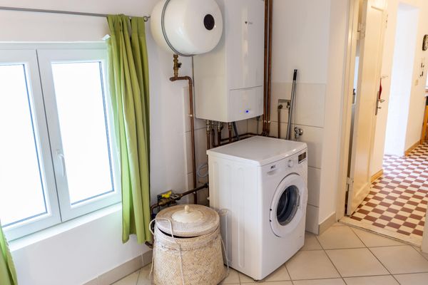  Ferienhaus Heimathafen Tönning - Waschmaschine