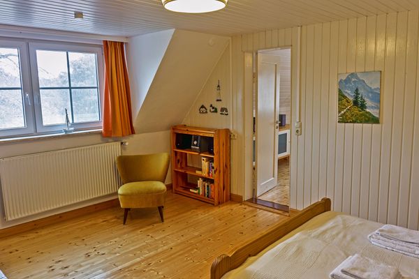  Ferienhaus Heimathafen Tönning - Schlafbereich
