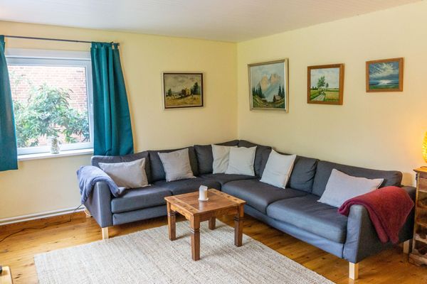  Ferienhaus Heimathafen Tönning - Sofaecke
