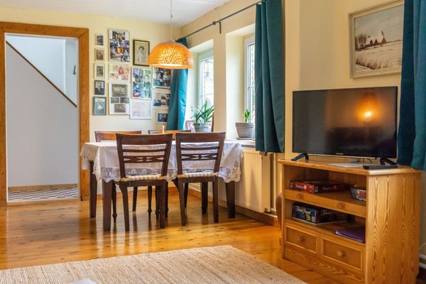  Ferienhaus Heimathafen Tönning - Ess- und Wohnbereich
