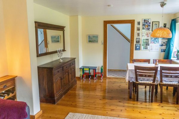  Ferienhaus Heimathafen Tönning - Ess- und Wohnbereich