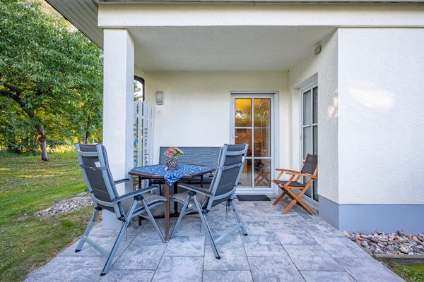  Sonneneck Birkenstraße 11c Zingst - Terrasse