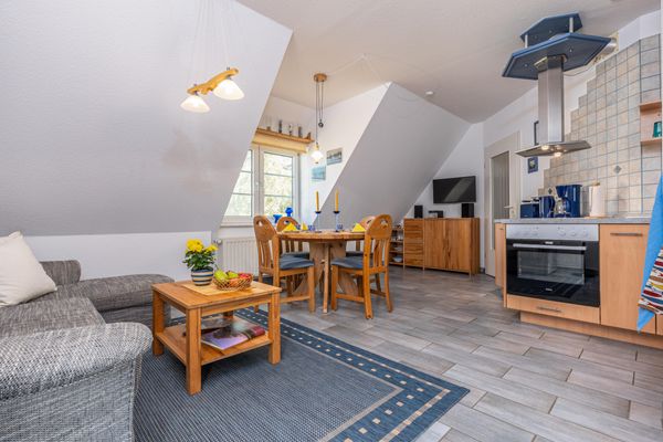  Haus Seeschwalbe Wohnung 5  - Wohnzimmer