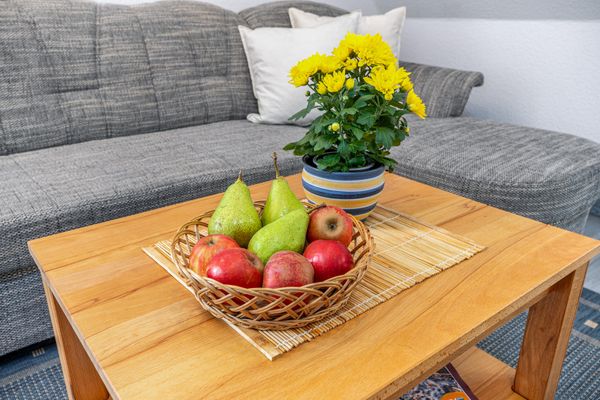  Haus Seeschwalbe Wohnung 5  - Wohnzimmer