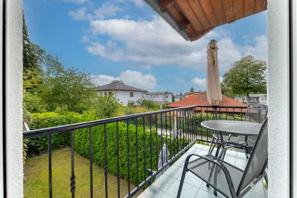 Balkon  Stranddistel, Am Küstenwald, Whg. 2 OG