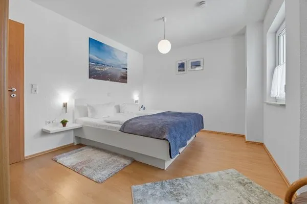 Schlafzimmer  Stranddistel, Am Küstenwald, Whg. 2 OG