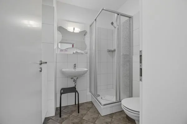 Badezimmer  Stranddistel, Haus Gudrun: Whg. 4