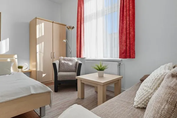 Wohnzimmer  Stranddistel, Haus Gudrun: Whg. 4