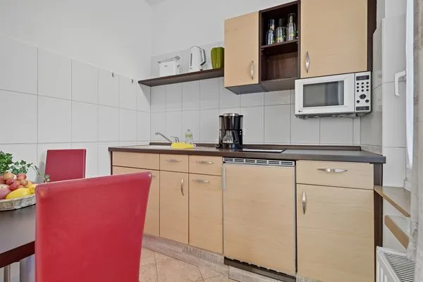 Küche / Küchenzeile  Stranddistel, Haus Gudrun: Whg. 4