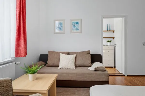 Wohnzimmer  Stranddistel, Haus Gudrun: Whg. 4