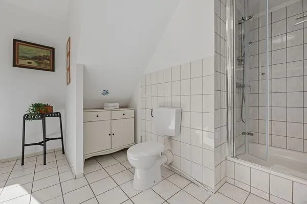 Badezimmer  Stranddistel, Haus Gudrun: Whg. 5