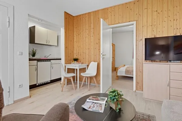 Wohnzimmer  Stranddistel, Haus Gudrun: Whg. 5