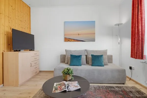 Wohnzimmer  Stranddistel, Haus Gudrun: Whg. 5