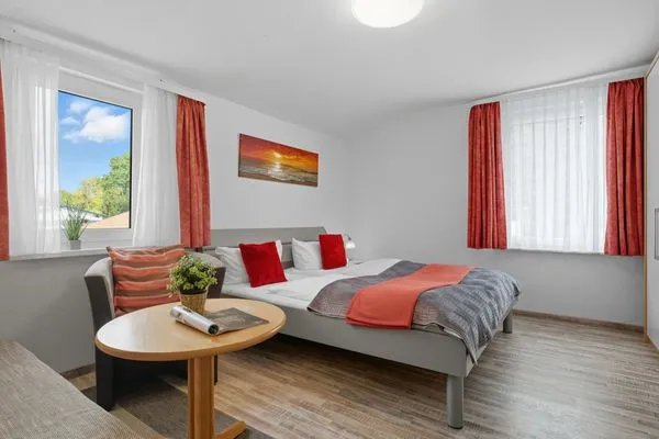 Wohnzimmer  Stranddistel, Haus Gudrun: Whg. 7