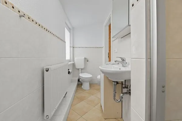 Badezimmer  Stranddistel, Haus Gudrun: Whg. 7