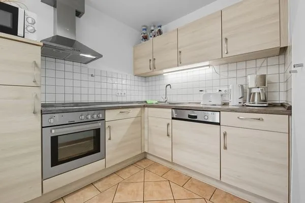 Küche / Küchenzeile  Stranddistel, Haus Gudrun: Familiensuite 1