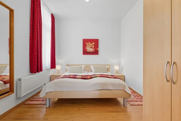 Schlafzimmer  Stranddistel, Haus Gudrun: Familiensuite 1