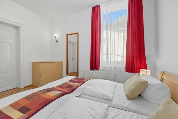 Schlafzimmer  Stranddistel, Haus Gudrun: Familiensuite 1