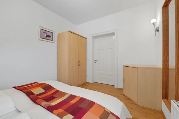 Schlafzimmer  Stranddistel, Haus Gudrun: Familiensuite 1