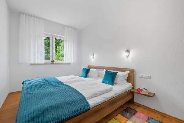 Schlafzimmer  Villa Stranddistel, Whg. 2