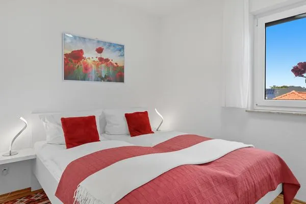 Schlafzimmer  Villa Stranddistel, Whg. 3