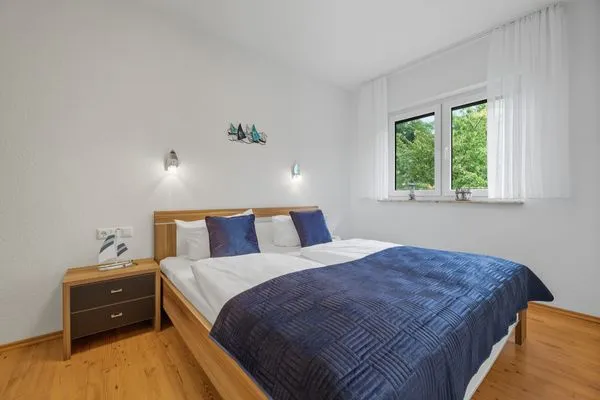 Schlafzimmer  Villa Stranddistel, Whg. 3