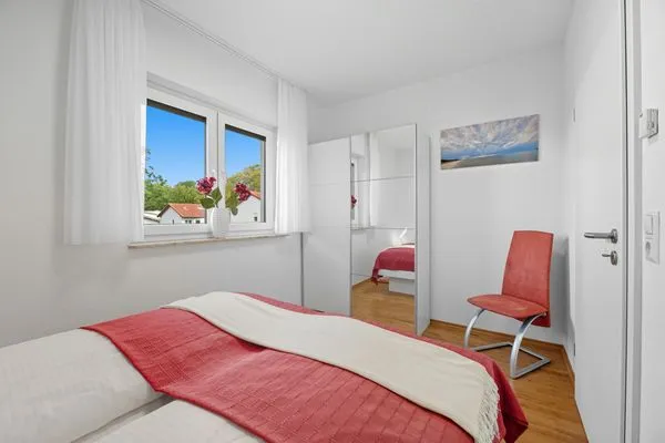 Schlafzimmer  Villa Stranddistel, Whg. 3