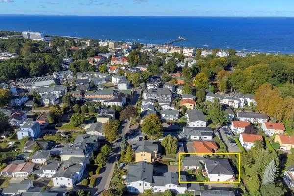 Vogelperspektive  Villa Stranddistel, Whg. 1