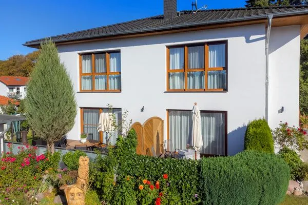 Fassade / Eingang  Villa Stranddistel, Whg. 3