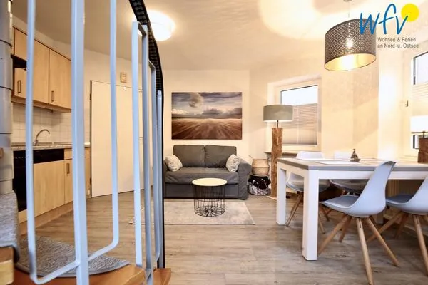 Wohnzimmer Haus Solaris Ferienwohnung D'runner un D'rover