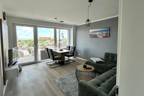 Seaside 53° FeWo 7 Sahlenburg - Wohnzimmer