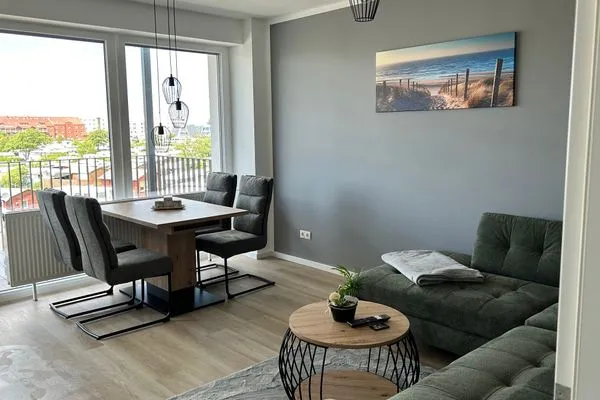 Seaside 53° FeWo 7 Sahlenburg - Wohnzimmer