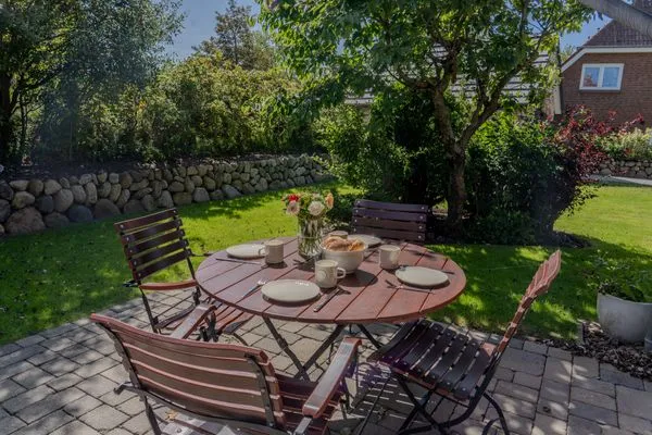 Gartenblick  Haus List Wanderdüne