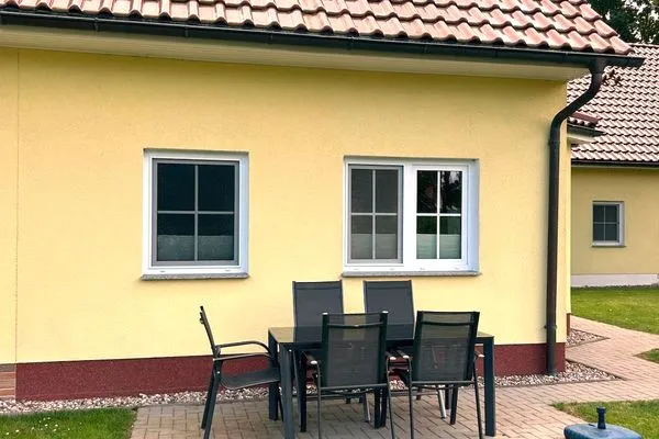 Terrasse auf der Rückseite des Hauses Am Deich Am Deich Haus 18