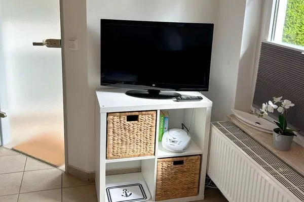 TV im Wohnzimmer Am Deich Am Deich Haus 18