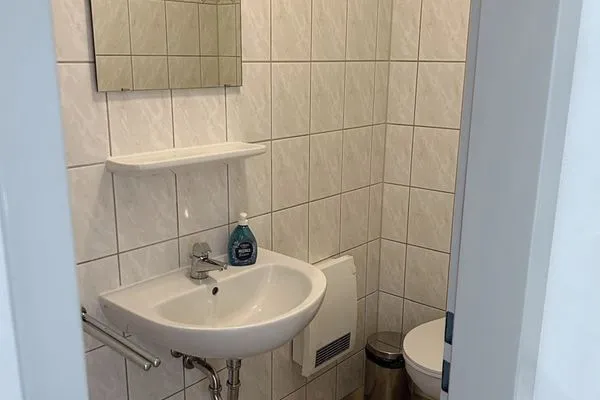 Gäste-WC im Obergeschoss Am Deich Am Deich Haus 18