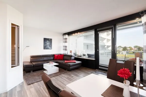 Wohnzimmer Ferienpark Sierksdorf App.590 - Strandlage