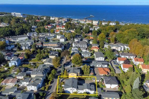 Vogelperspektive  Stranddistel, Haus Gudrun: Whg. 4