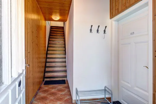 Fassade / Eingang  Stranddistel, Haus Gudrun: Whg. 7